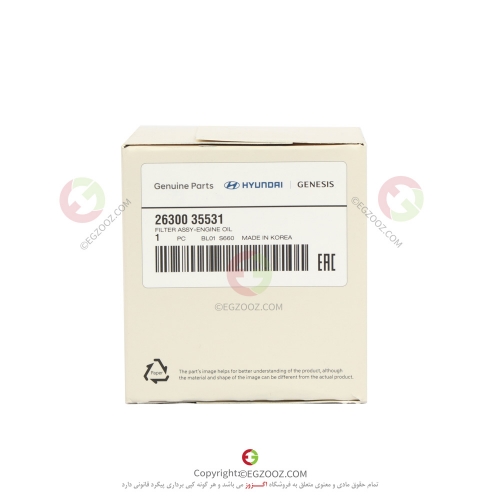 فیلتر روغن موتور GDI - 2630035531